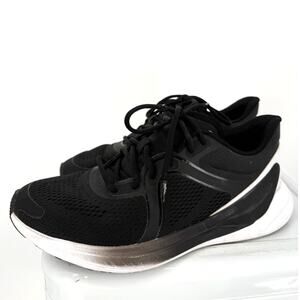 Lululemon Sneaker Women's Blissfeel Run Tennis Shoe Black White Size 7.5